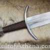 Knightly Arming Sword with adjustable hanging scabbard - Stage Combat Version