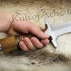Devil's Edge - Greek Xiphos with Wood Grip