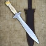 Devil's Edge - Greek Short Xiphos with Bone Hilt