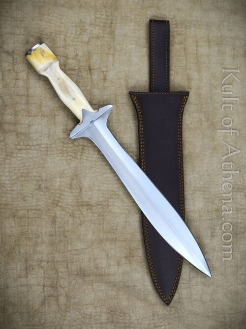 Devil's Edge - Greek Short Xiphos with Bone Hilt