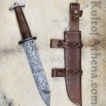 Devil's Edge - Damascus Seax
