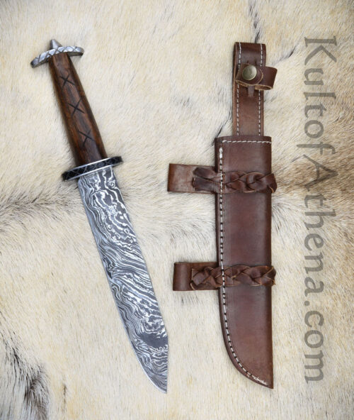 Devil's Edge - Damascus Seax