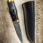 Fighting Sgian Dubh with Damascus Blade