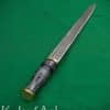 Scottish Highlander's Dirk with Damascus Blade
