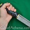 Scottish Highlander's Dirk with Damascus Blade