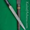Scottish Highlander's Dirk with Damascus Blade