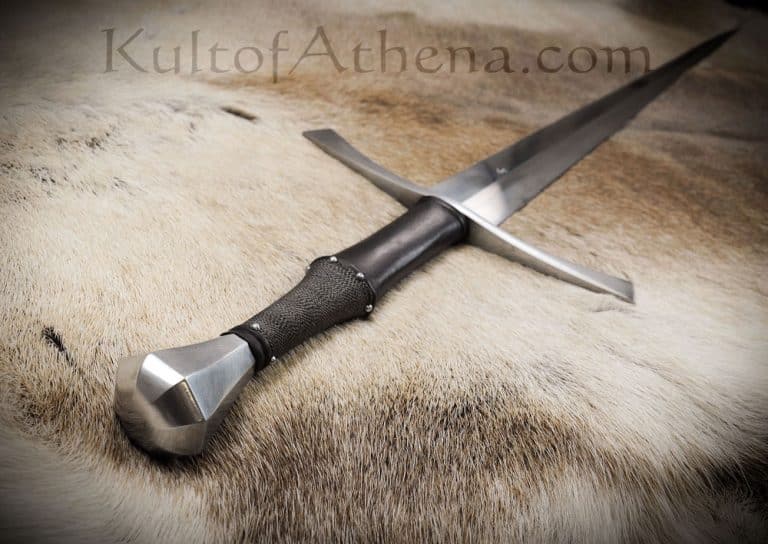 Albion Ringeck Medieval War Sword with Half-Wire Wrap Grip