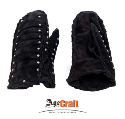 Age of Craft - HMB Brigg Mittens - 21 Gauge Tempered Spring Steel - Black