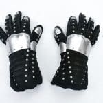 Age of Craft - HMB Type 3 Visby Gauntlets - 21 Gauge Tempered Spring Steel - Black