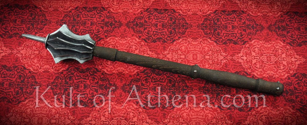 Flanged Mace with Top Spike