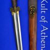 Iron Tiger Forge Han Dynasty Dao Dagger with Folded Steel Blade