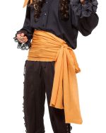 Pirate Linen Sash - Large - Orange