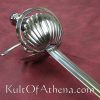 Cold Steel Ribbed Shell Swept Hilt Rapier
