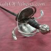 Cold Steel Ribbed Shell Swept Hilt Rapier