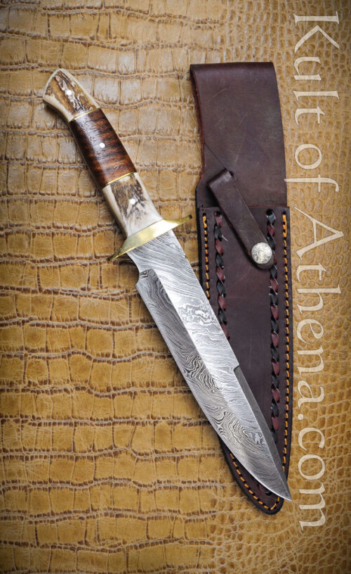 Damscus Plainsman Hunting Knife