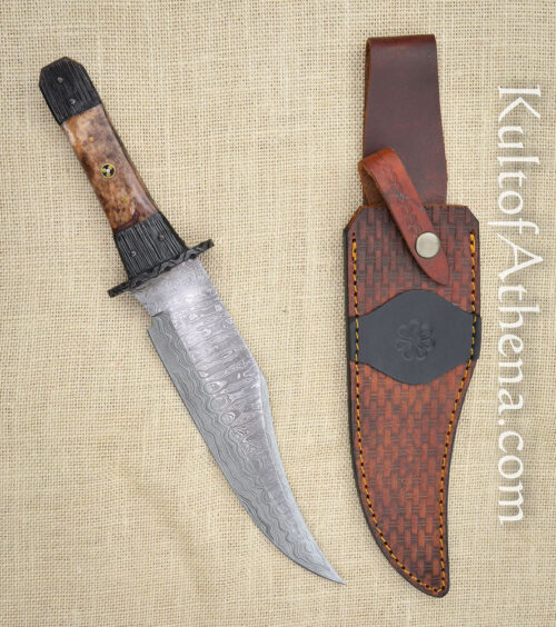 Damascus Raider Bowie