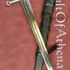 Darksword Anduril Sword with Intergrated Scabbard Belt