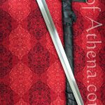 Darksword The Black Prince Sword - Black with Integrated Sword Belt