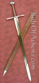 Darksword Two-Handed Templar Sword - Brown