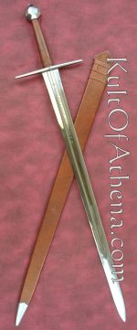 Darksword 12th Century Templar Sword - Brown