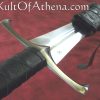 Darksword Viscount Sword with Black Scabbard and Integrated Sword Belt