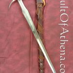 Darksword Two Handed Danish Sword with Integrated Belt