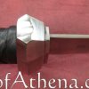 Darksword Scimitar - Black with integrated Scabbard Belt