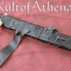 Darksword Scimitar - Black with integrated Scabbard Belt