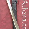 Darksword Scimitar - Black with integrated Scabbard Belt