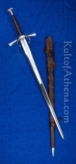 Darksword 16th Century Two-Handed Sword with Integrated Sword Belt