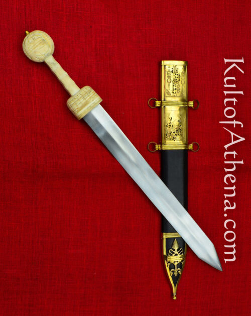 Roman Bone Hilt Pompeii Gladius