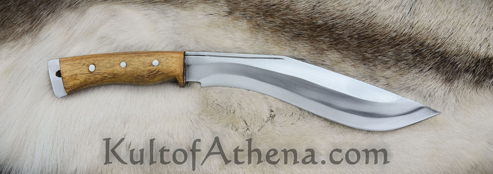 GK&CO Khukuri-11 Gurkha Knife - 11" High Carbon Steel Blade, Handmade Kukri From Nepal