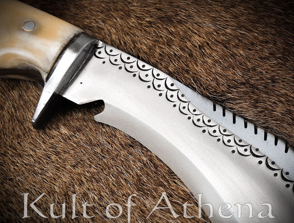 American Eagle Dragon Spine Khukuri - 10'' Blade