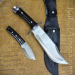 Fighting Bowie with Utility Knife