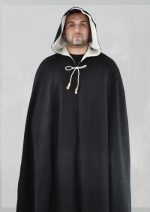 Wool Cloak - Black