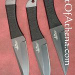 Hibben Large Triple Thrower Set - Black