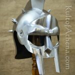 Gladiator Helm with Spikes - 18 Gauge