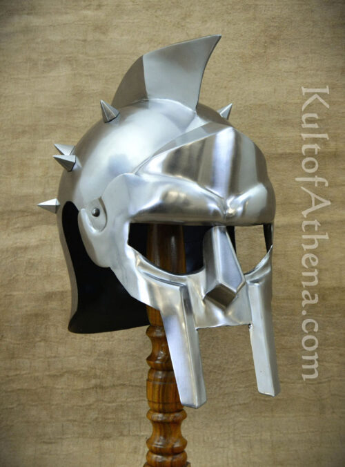 Gladiator Helm with Spikes - 18 Gauge