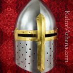 14th Century Sugarloaf Helm - 16 Gauge