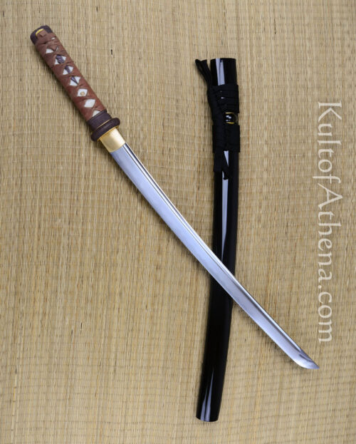Nami Wakizashi - Antiqued Fittings