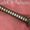 Iron Tiger Forge Red Dragon Straight Blade Katana