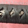 Shinwa Double Edged Ninja-To with Black Damascus Steel Blade