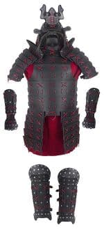Samurai Leather Armor - Full Set - Black