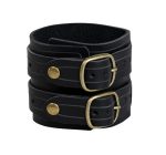 Dual-Strap Bracelet - Black