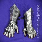 Dark Champion's Gothic Gauntlets - 18 Gauge Steel