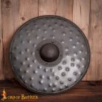 Hammered Round Shield - 16 Gauge Steel