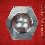 Roman Hexagonal Shield Boss - 16 Gauge