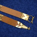 Chivalric Medieval Belt - Tan / Natural