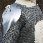 Visby Pauldrons - Mountable Upgrade for Chainmail and Padded Armor