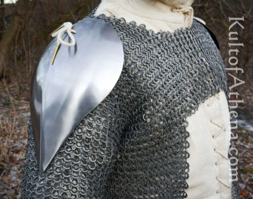 Visby Pauldrons - Mountable Upgrade for Chainmail and Padded Armor
